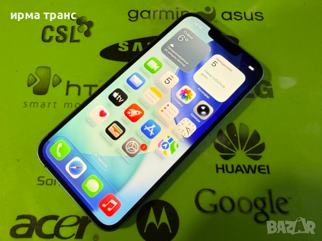 iPhone 13 128gb 100% батерия.Гаранция, снимка 2 - Apple iPhone - 52988432