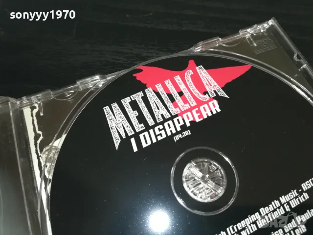 METTALLICA I DISAPPEAR CD /04:26/ MADE IN GERMANY 0611241734, снимка 4 - CD дискове - 47867277