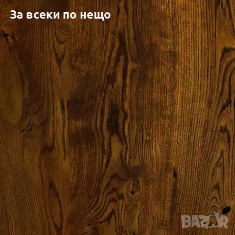 Шкаф за обувки с огледало, 3 нива, опушен дъб, 63x17x102,5 см, снимка 2 - Шкафове - 44380546