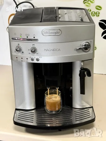 Кафемашина кафе автомат delonghi magnifica с гаранция, снимка 6 - Кафемашини - 56205609