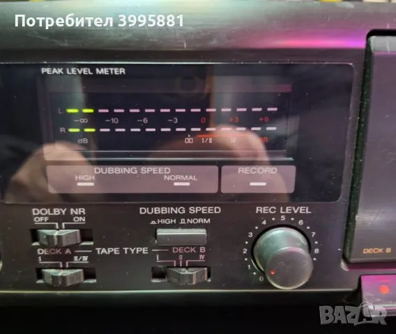 Двукасетъчен дек SONY, mod. TC-WE305

, снимка 3 - Декове - 49428062