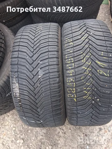 225 45 17 Michelin 2бр всесезонни дот 2021г 