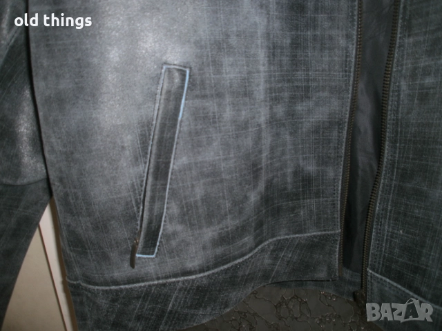 Мъжко кожено яке,телешка кожа,(ново), снимка 2 - Якета - 51760332