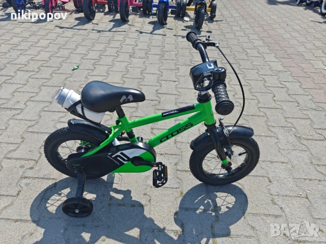 CROSS Велосипед 12" PATROL зелен, снимка 2 - Велосипеди - 54357472