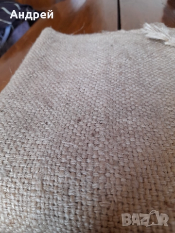 Стар конопен плат,платно,зебло #7, снимка 2 - Антикварни и старинни предмети - 52228273