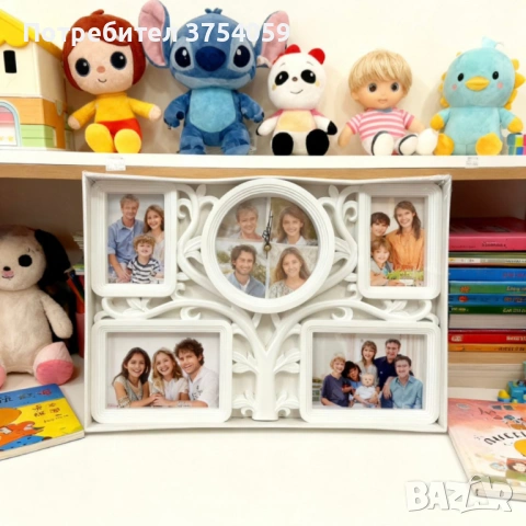 Рамка за снимки с часовник 2 в 1 - Дървото на живота, снимка 3 - Декорация за дома - 53153239