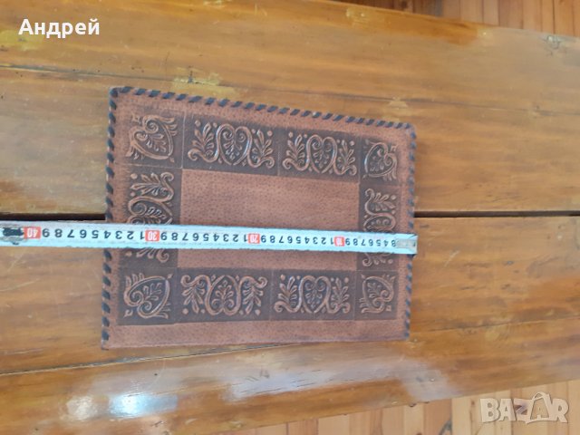 Стара кожена папка Елпром, снимка 5 - Други ценни предмети - 31748641