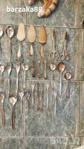 40 броя Посребрени прибори 90 и 100, снимка 3 - Колекции - 54365341