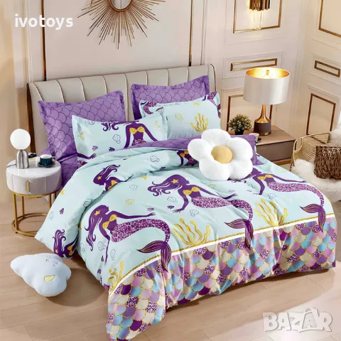 Двулицево спално бельо, 6 части - Модел WS16961