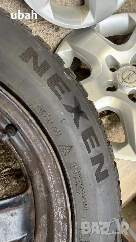 16” структурни джанти за Opel със зимни гуми (2 х Maxxis DOT 3520 и 2 х Nexen DOT2724), снимка 8 - Гуми и джанти - 56042906
