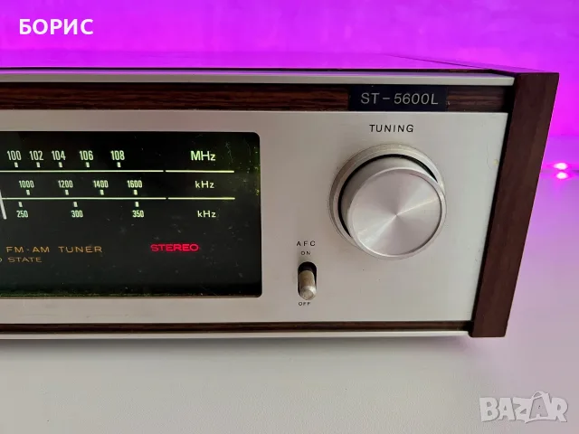 SONY ST-5600L FM STEREO / FM-AM TUNER, снимка 3 - Декове - 56213211