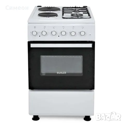 Готварска печка газ и ток Muhler , снимка 1