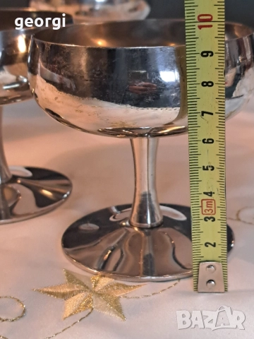 Маркови италиански чаши за сладолед/десерт MEPRA от неръждаема стомана 29/4, снимка 5 - Чаши - 52440725