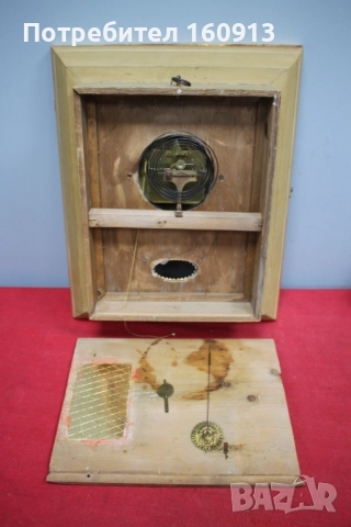 Оригинален античен австрийски стенен часовник с позлатена рамка., снимка 18 - Антикварни и старинни предмети - 51455435