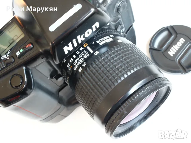 ВИСОК КЛАС филмов "NIKON F-90X" с грип за батерии, снимка 2 - Фотоапарати - 56229894