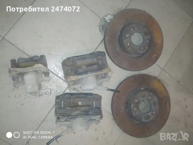 Дискове и спирачни апарати за Renault scenic 2 , снимка 1 - Части - 48468314