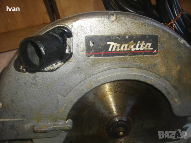 2100 вата ф270мм Японски Makita 5103R Електрически Голям РЪЧЕН ЦИРКУЛЯР МАКИТА Рязане до 100мм, снимка 4 - Други инструменти - 47338510