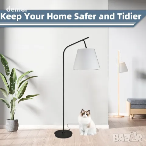 ESUFEIR 1 метър бял гумен канал за кабели за стенен телевизор, снимка 7 - Други стоки за дома - 49790259