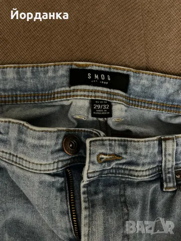 3 чифта мъжки дънки Hollister и SMOG, снимка 12 - Дънки - 48467861