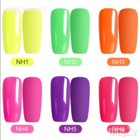 VENALISA Summer Neon Color / серия неон, снимка 2 - Продукти за маникюр - 29932195