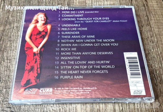 Компакт Дискове - Поп - Рок: LeAnn Rimes – Sittin On The Top Of The World, снимка 2 - CD дискове - 54129168