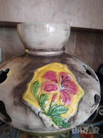 настолна лампа арт нуво, снимка 4 - Настолни лампи - 36482597