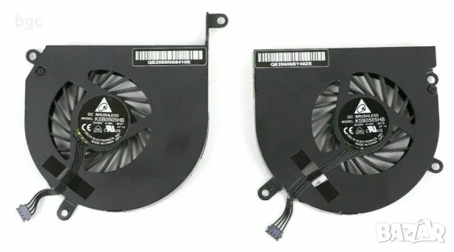 Вентилатори ляв + десен за лаптоп Apple MacBook Pro 15″ A1286  2008 2009 2010 2011 KSB0505HB 8F51