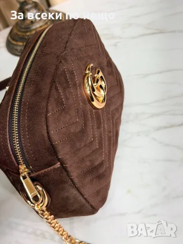 Gucci Дамска Чанта С Дълга Дръжка Синджир За През Рамо Гучи - Различни Цветове Код E5, снимка 3 - Чанти - 55788750