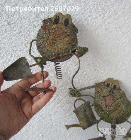 5 бр стари луди жаби метал пружини лот, снимка 8 - Други ценни предмети - 29124643