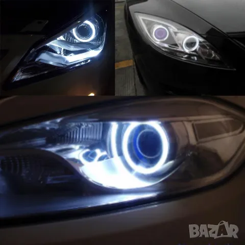 LED Angel Eyes универсални ангелски очи, снимка 8 - Аксесоари и консумативи - 48931958