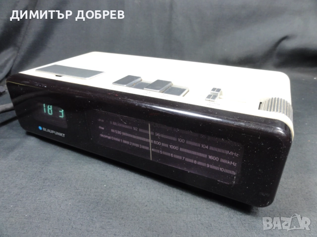 СТАР РЕТРО ТРАНЗИСТОР MW/FM РАДИО LED ЧАСОВНИК BLAUPUNKT MEGA CLOCK, снимка 3 - Радиокасетофони, транзистори - 52585413
