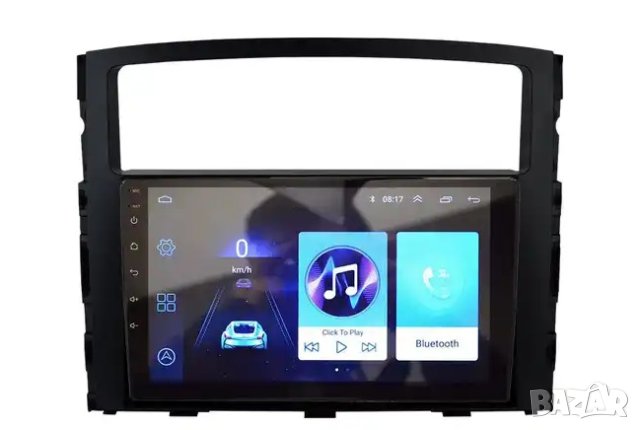 Мултимедия, за Mitsubishi Pajero, 2006, Двоен дин, Навигация, Андроид дисплей, плеър, екран, Android, снимка 10 - Аксесоари и консумативи - 42707378