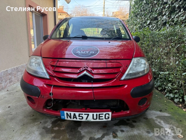  Citroen C3 1.4i 75HP бензин климатик / дясна дирекция - цена 1 100лв или 562.42 евро моля БЕЗ барте, снимка 2 - Автомобили и джипове - 52817334