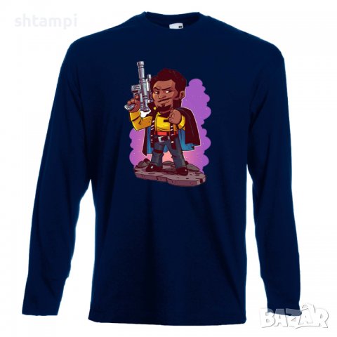 Мъжка тениска Star Wars Lando Star Wars Игра,Изненада,Подарък,Геймър, , снимка 11 - Тениски - 36809510