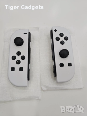 Контролери за Nintendo Switch Joy-Con безжични с вибрация, бели, снимка 6 - Аксесоари - 53983146
