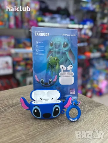 Стич слушалки безжични/Stitch earphones/Куроми,Спайдърмен слушалки, снимка 3 - Слушалки и портативни колонки - 48151133