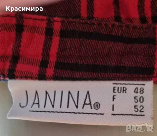 Дамска туника/рокля в червено и черно , снимка 3 - Рокли - 51205892