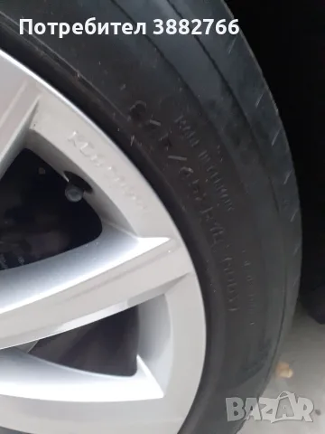 Оригинални джанти 5х112 18цола 8J ет.25 с летни гуми DUNLOP 245 45 18 , снимка 8 - Гуми и джанти - 53503091