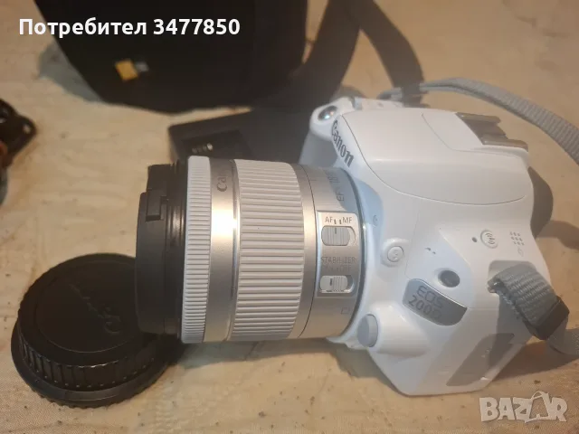 Фотоапарат Canon 200D, снимка 5 - Фотоапарати - 56348207