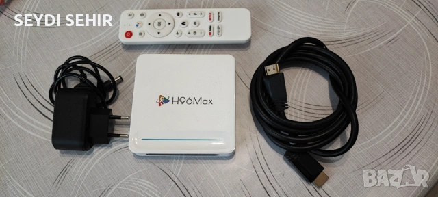 H96 Max H618 Plus Android 14.0 Allwinner H618 RAM-4GB, ROM-128GB HDR 8K Wifi6 Voice Assistant Media, снимка 4 - Приемници и антени - 53955559