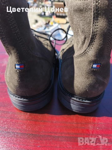 Мъжки боти Томи Хилфигер. 46 номер , снимка 6 - Мъжки боти - 51551507