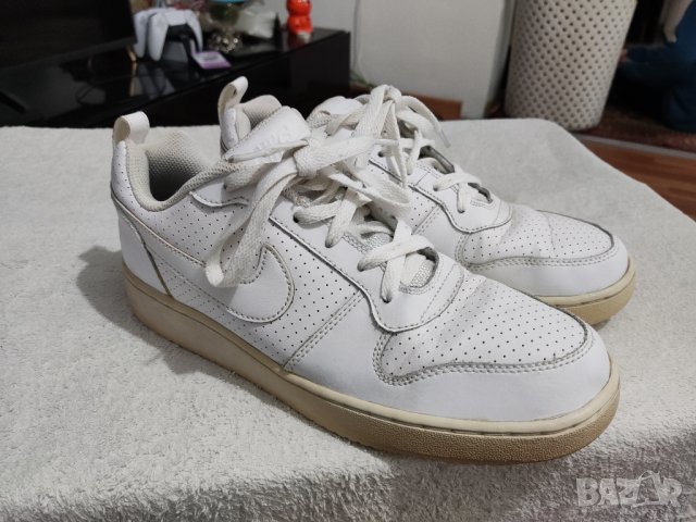 Оригинални кожени Nike Court Borough Low , снимка 2 - Маратонки - 35028020