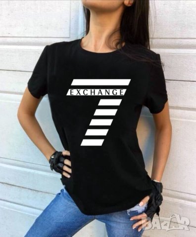 Дамски тениски EXCHANGE SEVEN! Или поръчай с ТВОЯ идея!