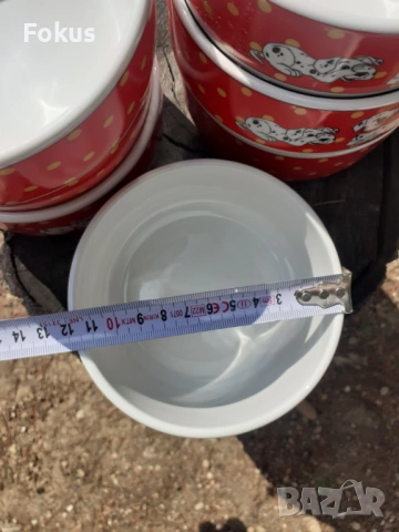 Детски българси порцелан порцелан купички далматинци, снимка 4 - Антикварни и старинни предмети - 53294746