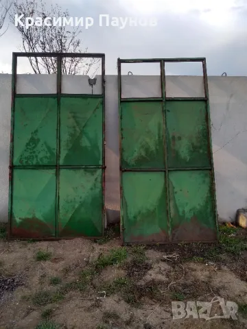  Големи желязни врати 2 броя ., снимка 9 - Входни врати - 49777753