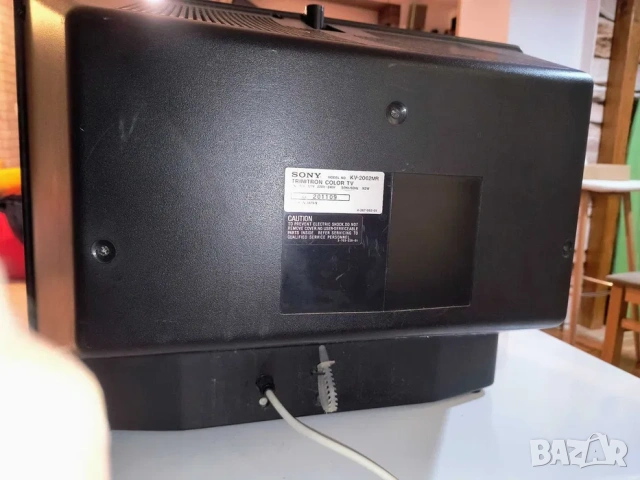 Sony Trinitron KV-2062MR (Модел 1984) Ретро Антика, снимка 7 - Телевизори - 53354403