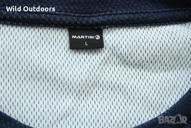 MARTINI Sportswear - мъжка мерино горница, размер L, снимка 4 - Спортни дрехи, екипи - 56238286