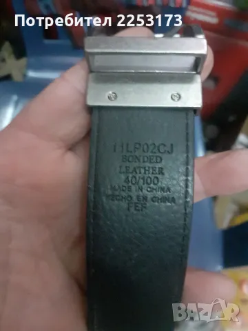 Кожен колан с нерж.тока, снимка 3 - Колани - 49164457