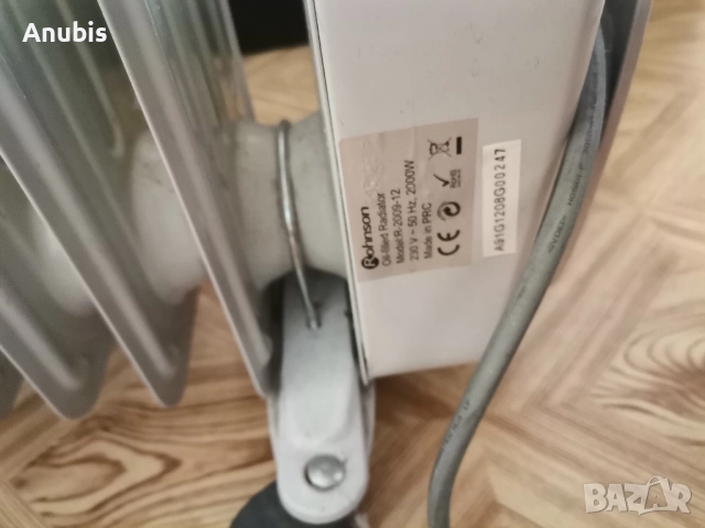 Rohnson маслен радиатор 2000w, снимка 5 - Радиатори - 52477636