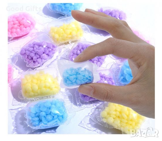 АРОМАТНИ ОМЕКОТЯВАЩИ ПЕРЛИ, 20 КАПСУЛИ, снимка 2 - Перилни препарати и омекотители - 38091082